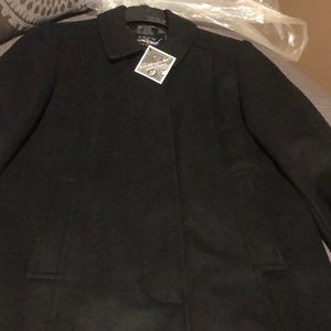 NWT, crew Outfitters Wool Pea Coat size Medium.